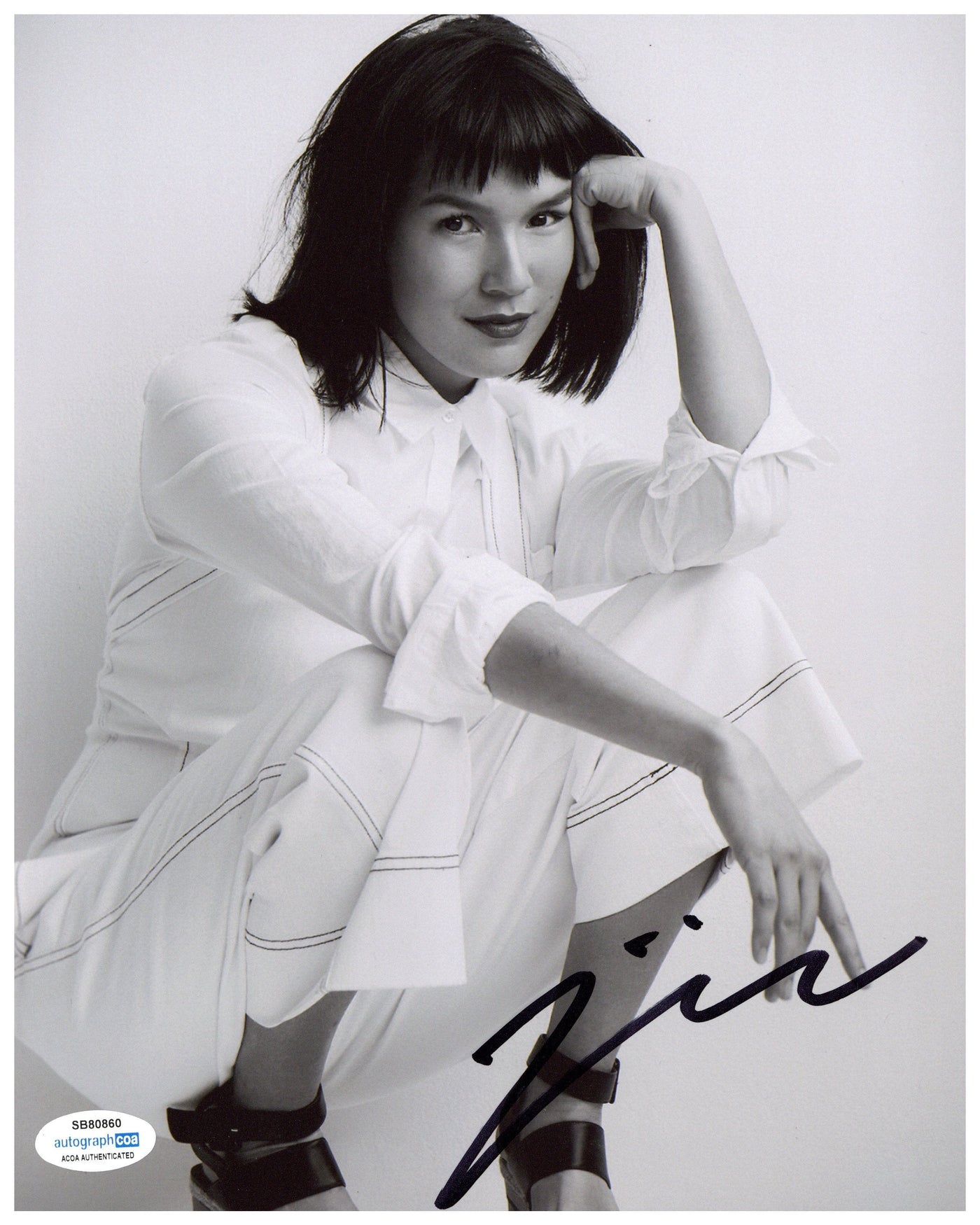 Zoe Chao Signed 8x10 Photo The Afterparty Autographed ACOA