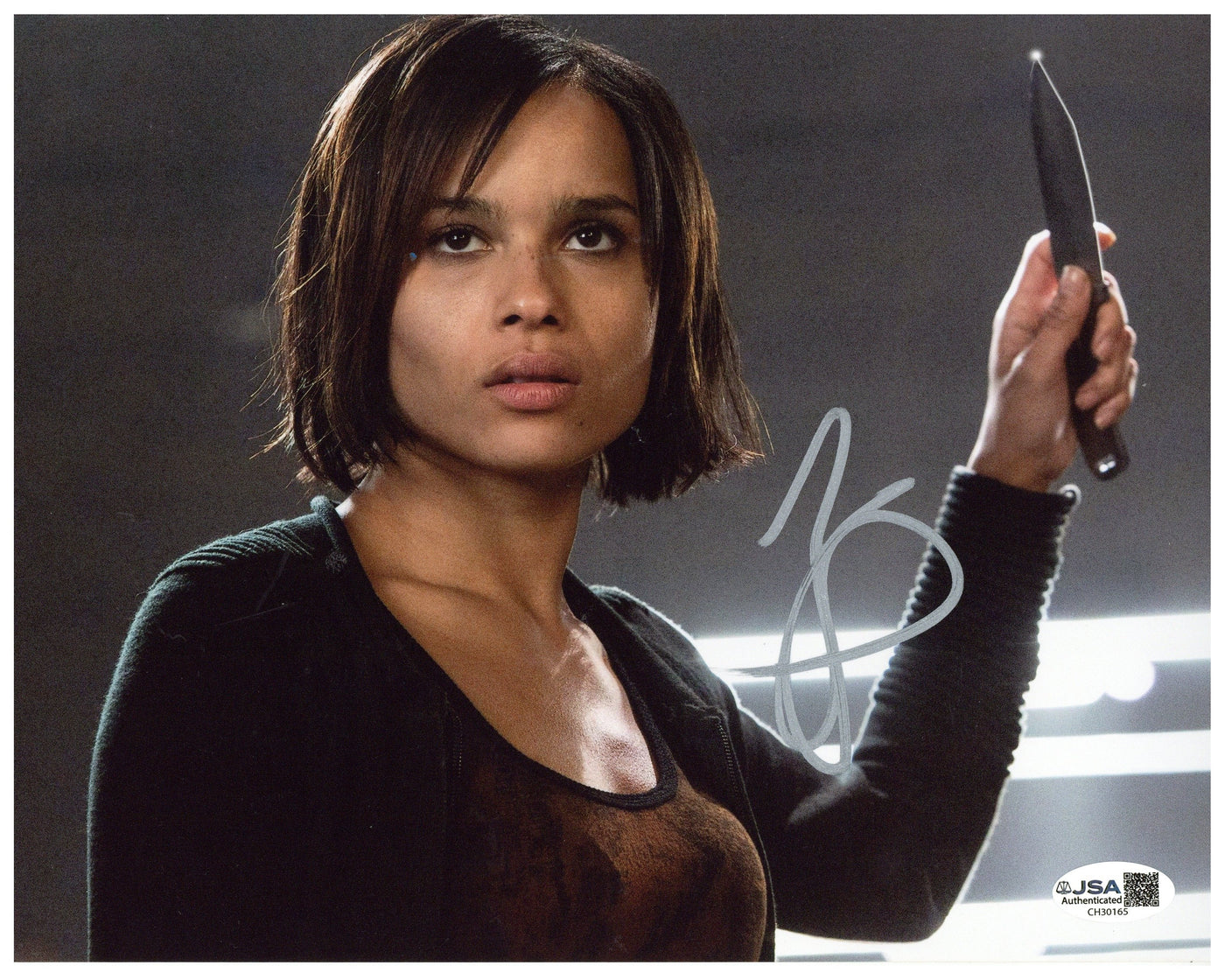Zoe Kravitz Signed 8x10 Photo Divergent Autographed JSA COA