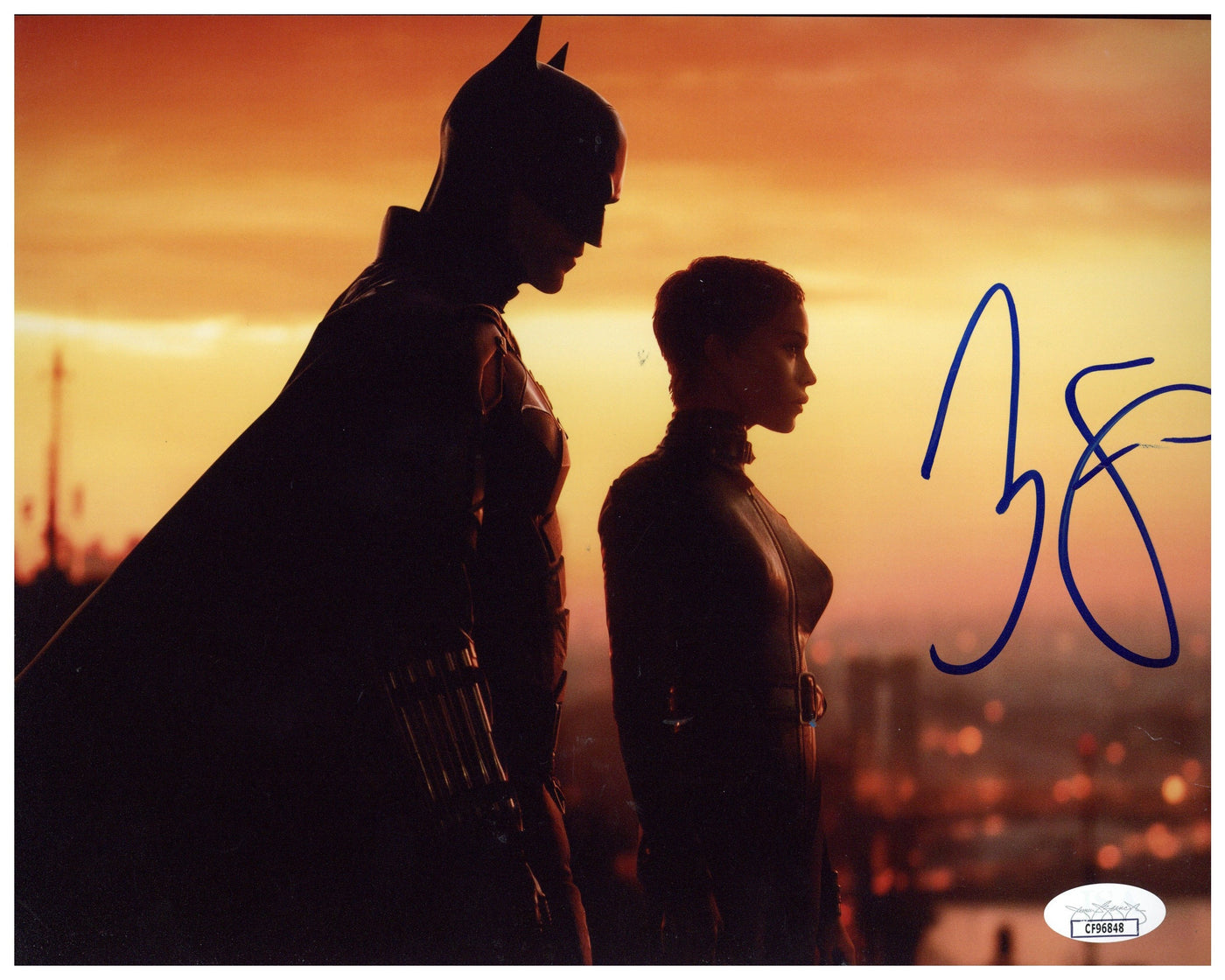 Zoe Kravitz Signed 8x10 Photo The Batman Autographed JSA COA 2