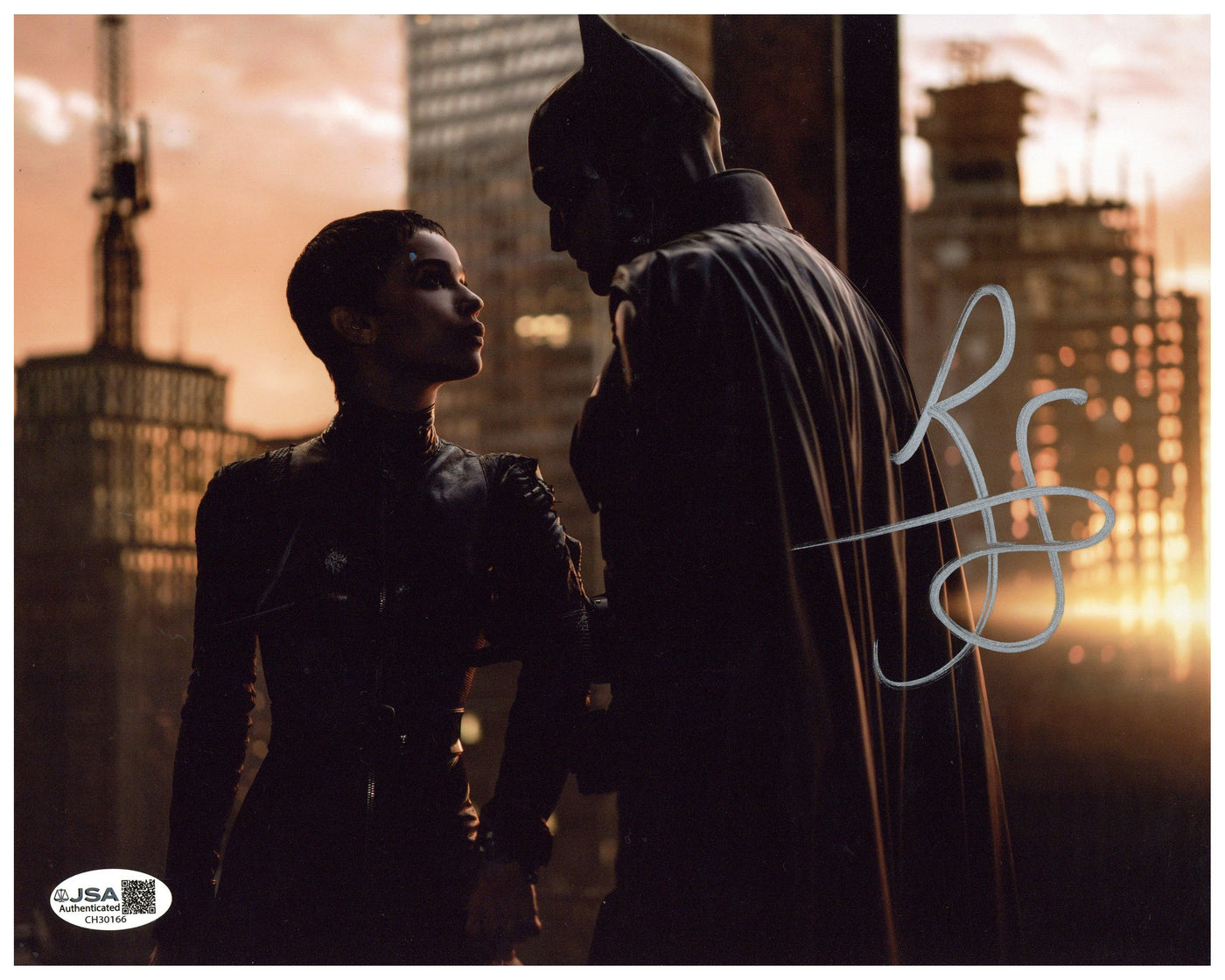 Zoe Kravitz Signed 8x10 Photo The Batman Autographed JSA COA 3