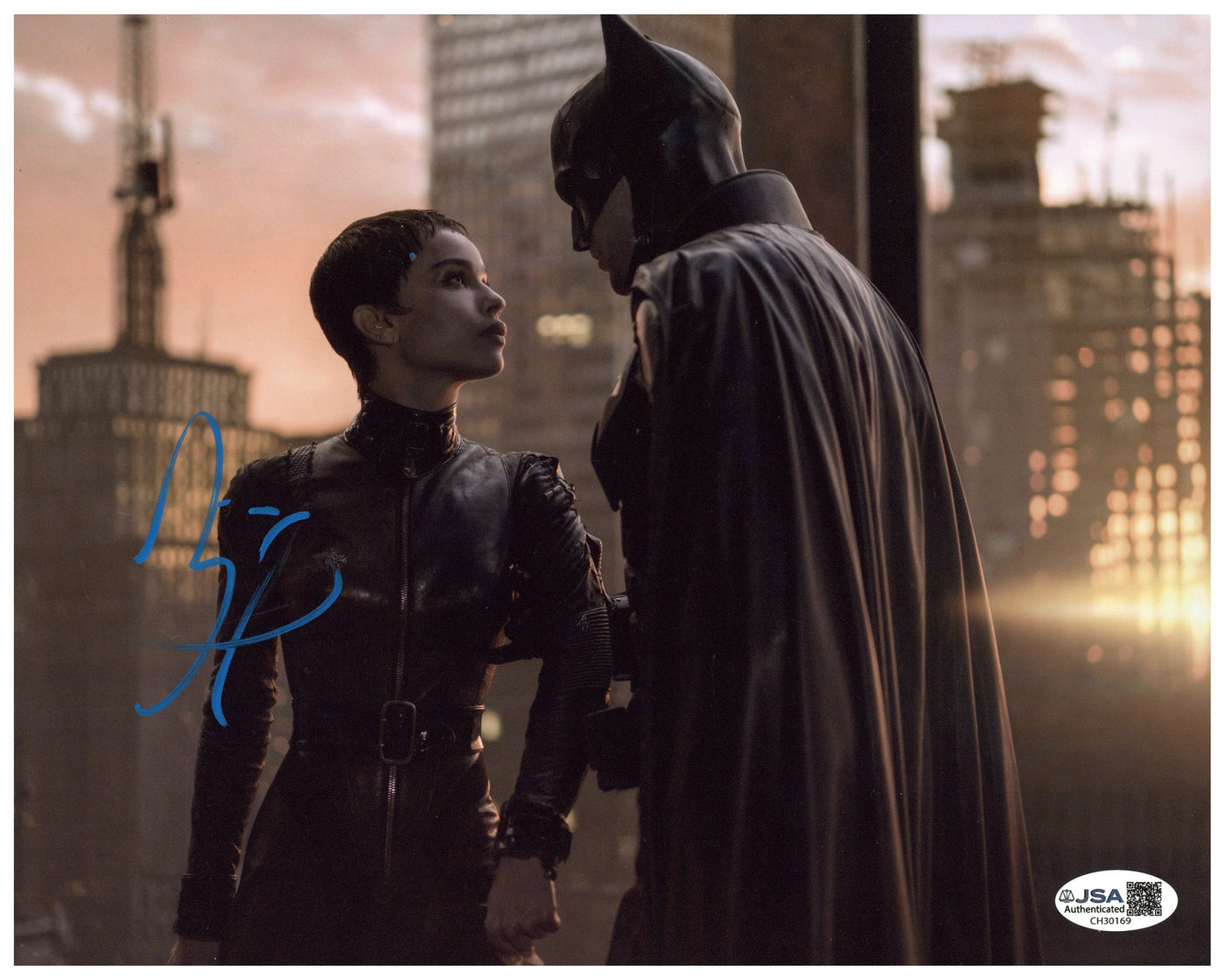Zoe Kravitz Signed 8x10 Photo The Batman Autographed JSA COA 4