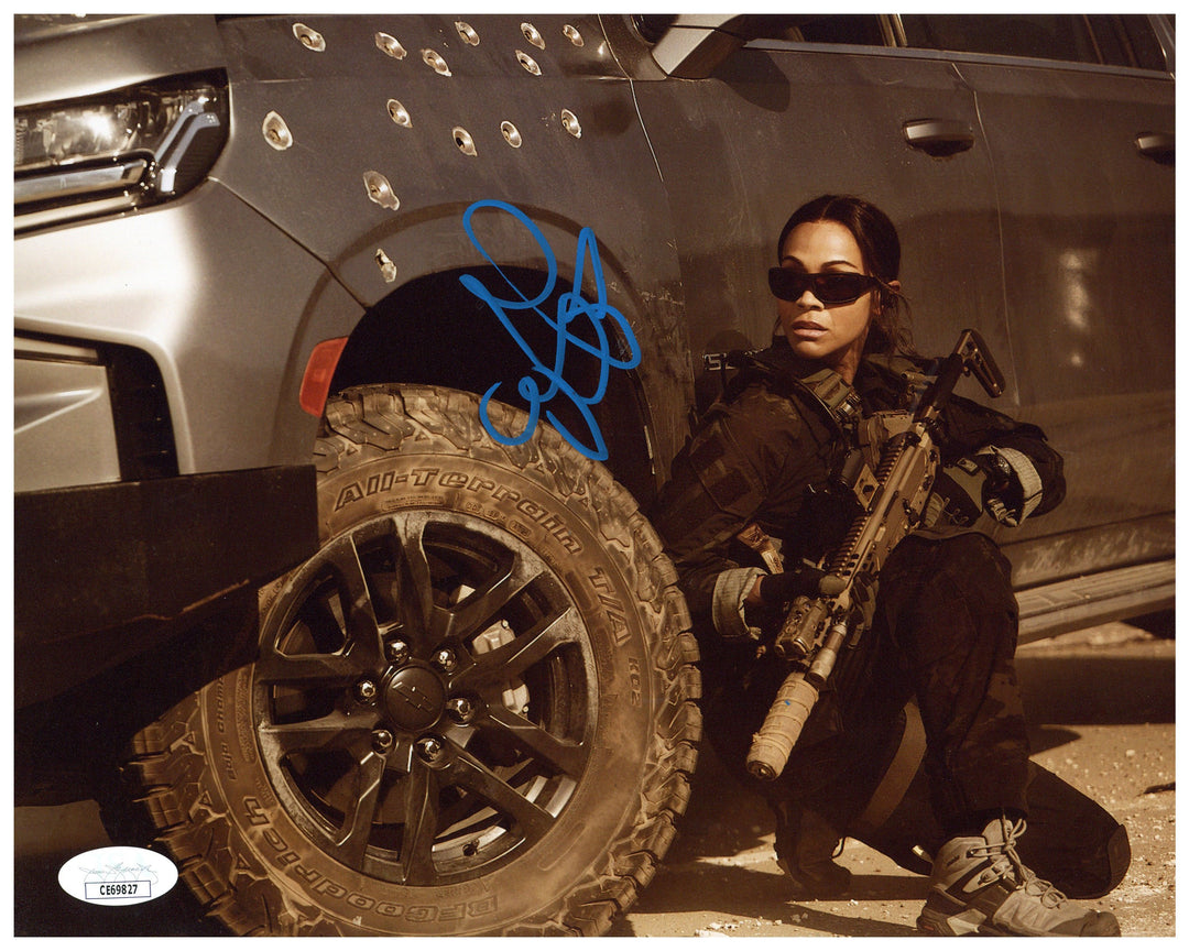 ゾーイサルダナ アバター サイン オートグラフ 8×10インチ ガモーラ