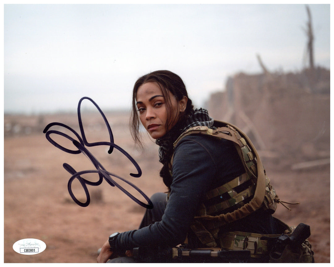 ゾーイ・サルダナ直筆サイン入り超大型写真… アバター…Zoë Saldaña Zoe-Saldana-Signed-8x10-Photo-