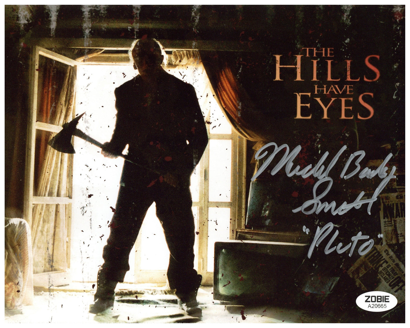 Michael Bailey Smith Signed 8x10 Photo The Hills have Eyes Autographed Zobie COA 3
