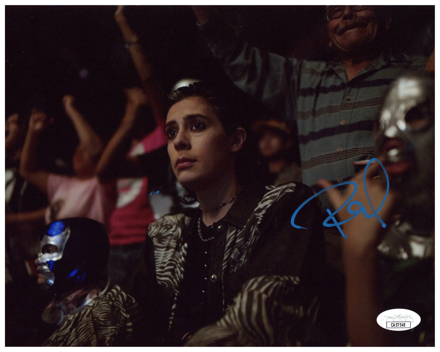 Roberta Colindrez Signed 8x10 Photo Cassandro Autographed JSA COA