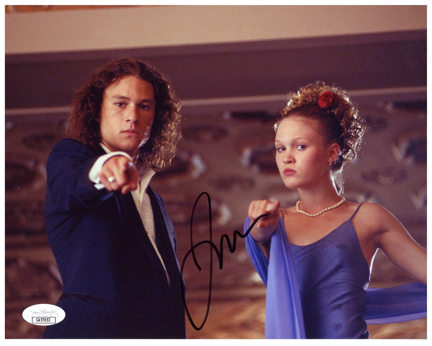 Julia Stiles Signed 8x10 Photo 10 Things I Hate About You Autographed JSA COA