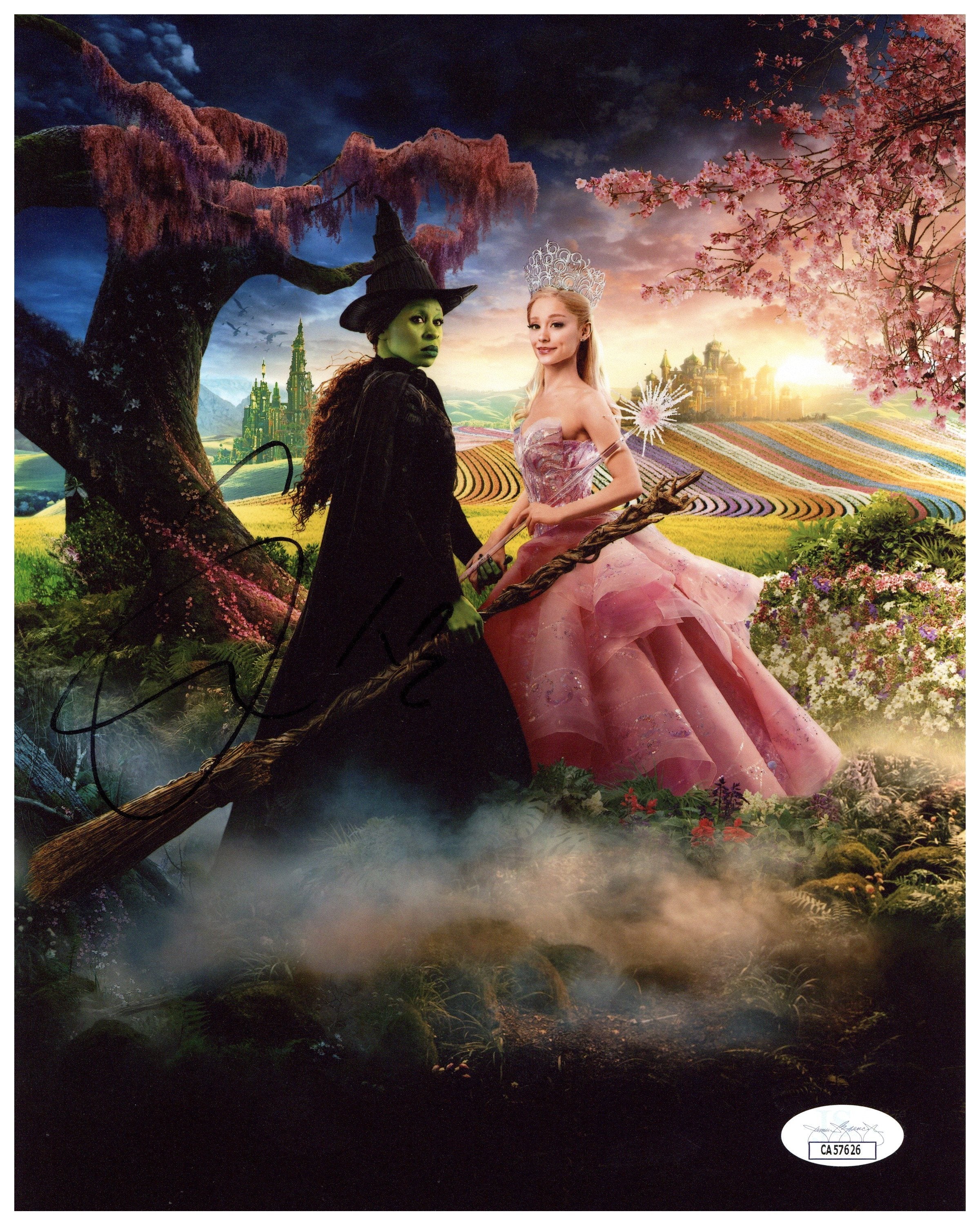 Cynthia Erivo Signed 8x10 Photo Wicked Elphaba Autographed JSA COA