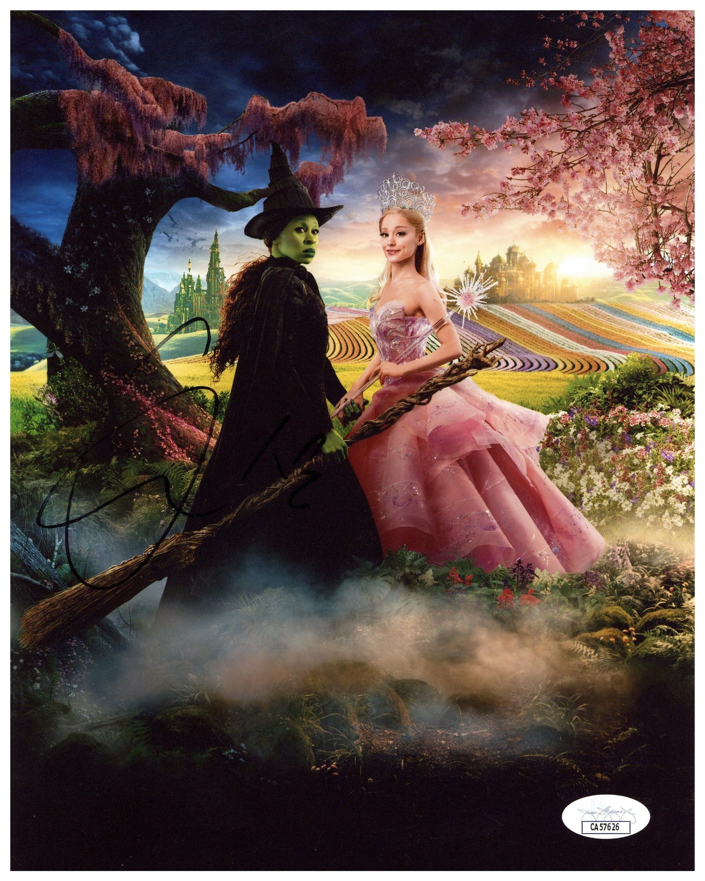 Cynthia Erivo Signed 8x10 Photo Wicked Elphaba Autographed JSA COA