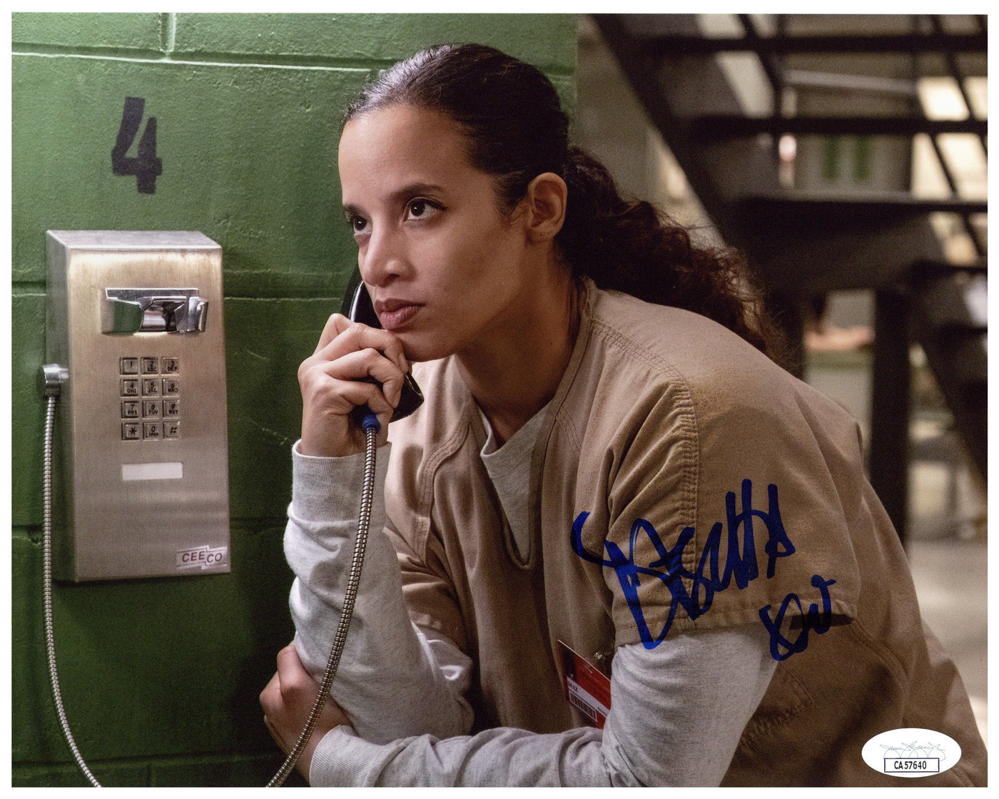 Dascha Polanco Signed 8x10 Photo Orange Is the New Black Autographed JSA COA 2