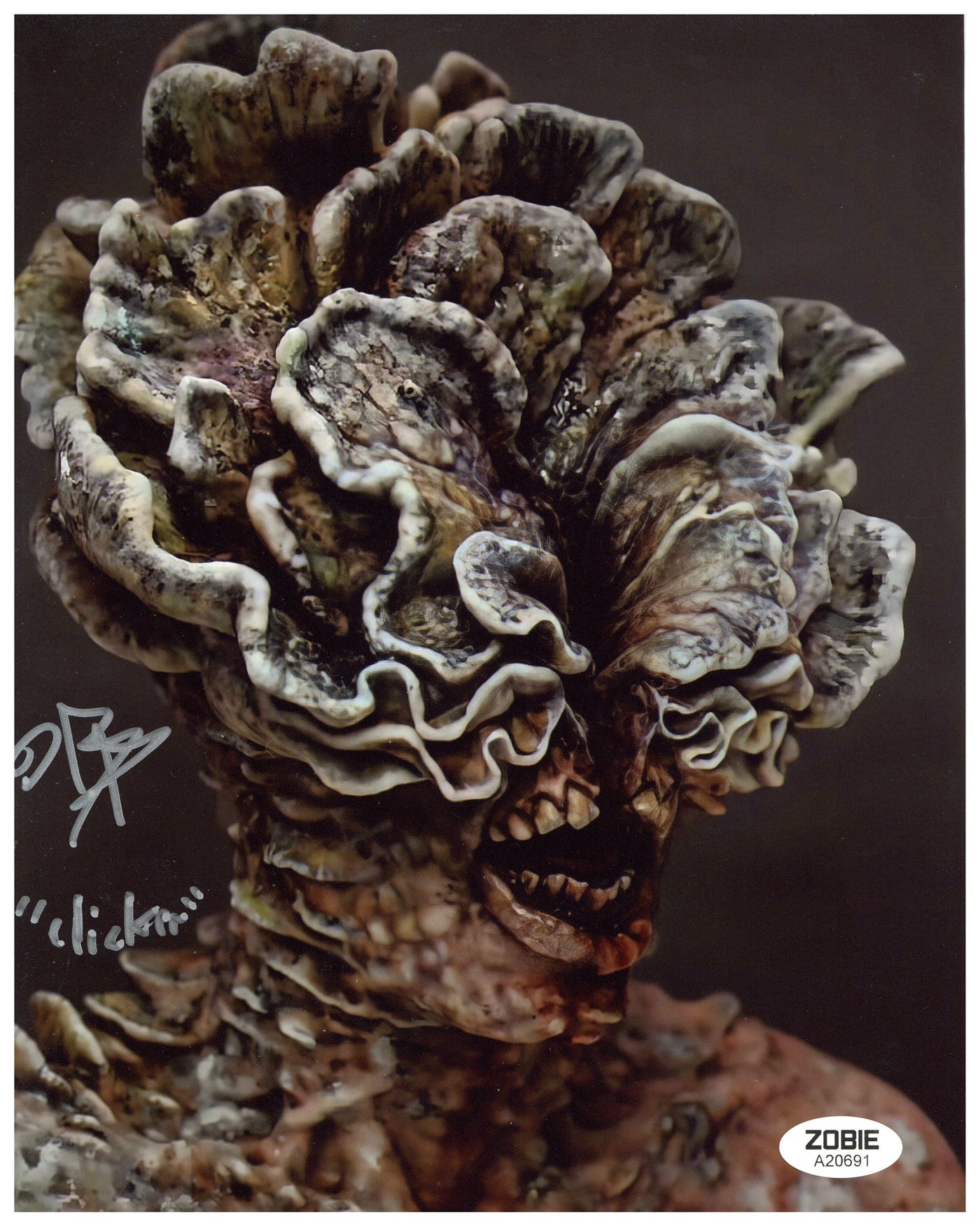 Olivier Ross-Parent Signed 8x10 Photo The Last of Us Clicker Autographed Zobie COA