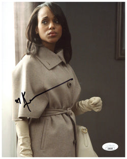 Image of Kerry Washington Signed 8x10 Photo Scandal Autographed JSA COA