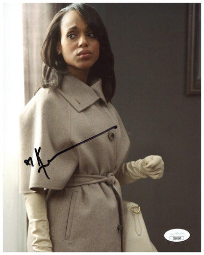 Kerry Washington Signed 8x10 Photo Scandal Autographed JSA COA