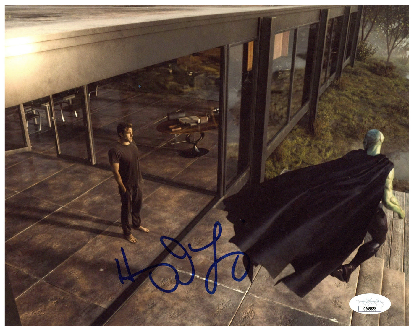 Harry Lennix Signed 8x10 Photo Justice League Autographed JSA COA 5