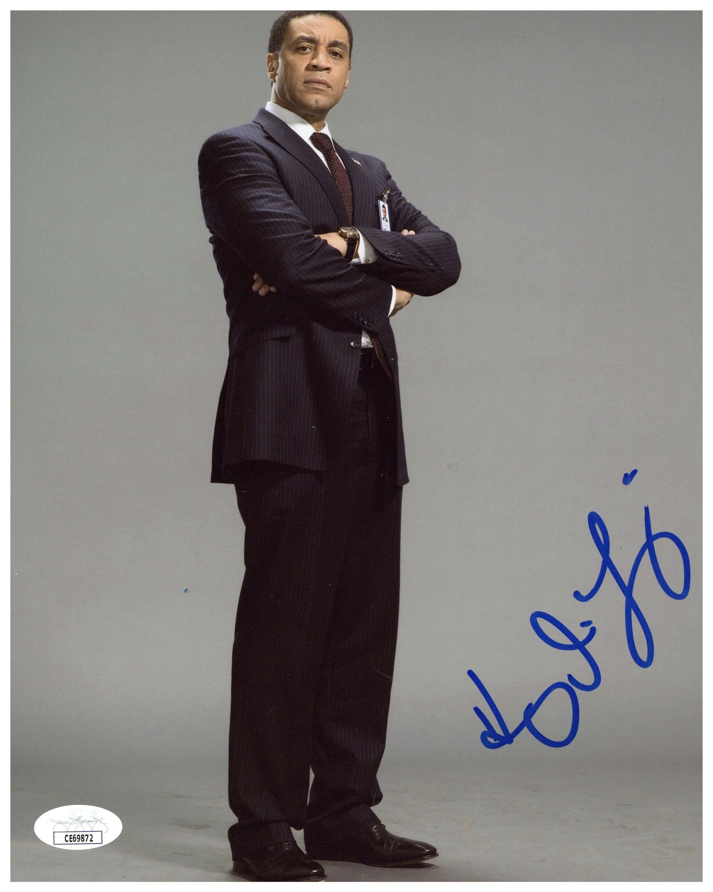 Harry Lennix Signed 8x10 Photo The Blacklist Autographed JSA COA