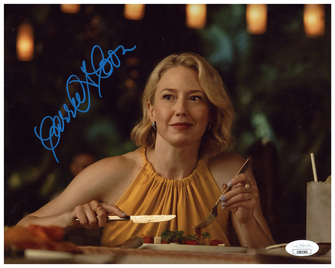 Carrie Coon Signed 8x10 Photo The White Lotus Autographed JSA COA #6