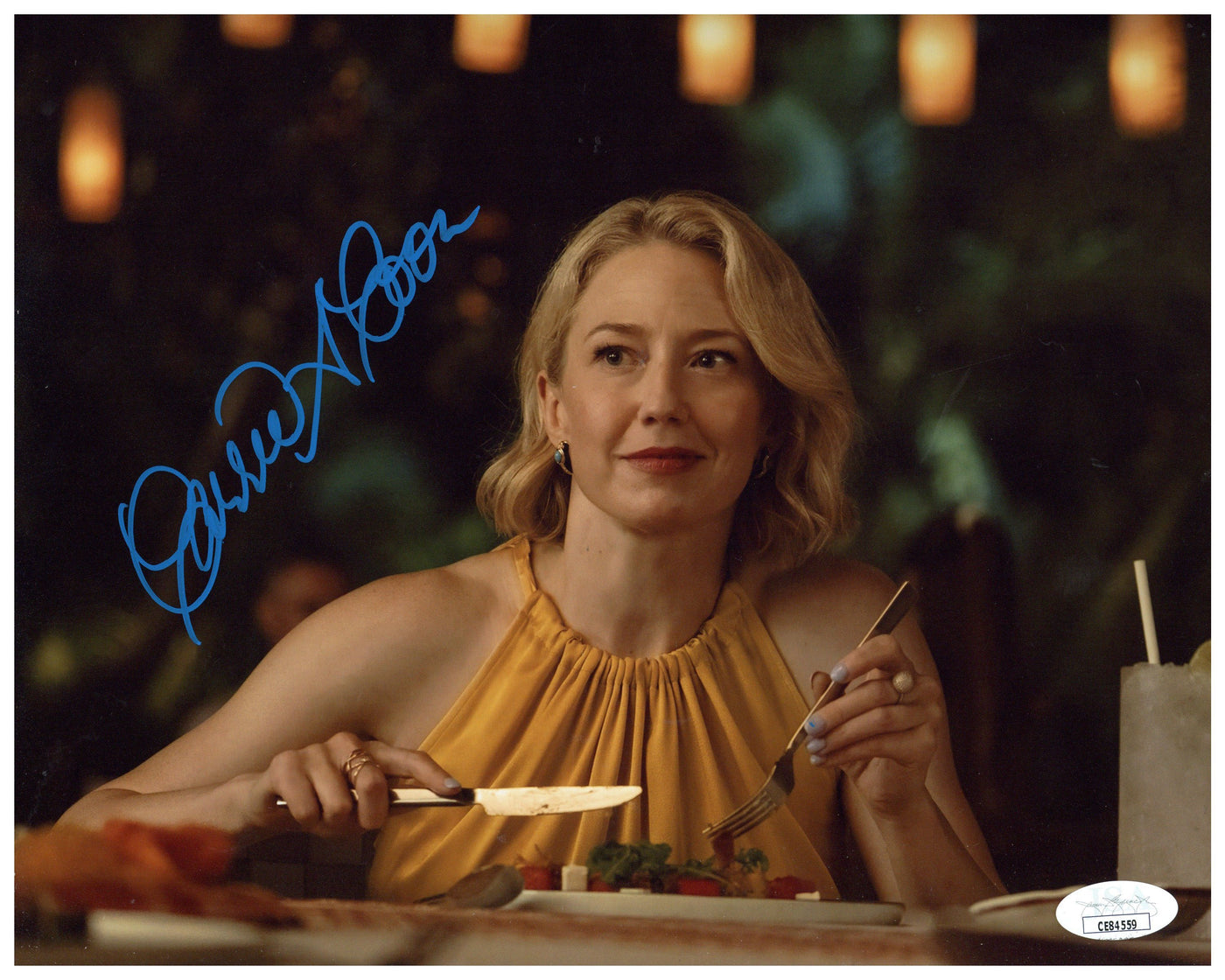 Carrie Coon Signed 8x10 Photo The White Lotus Autographed JSA COA #6