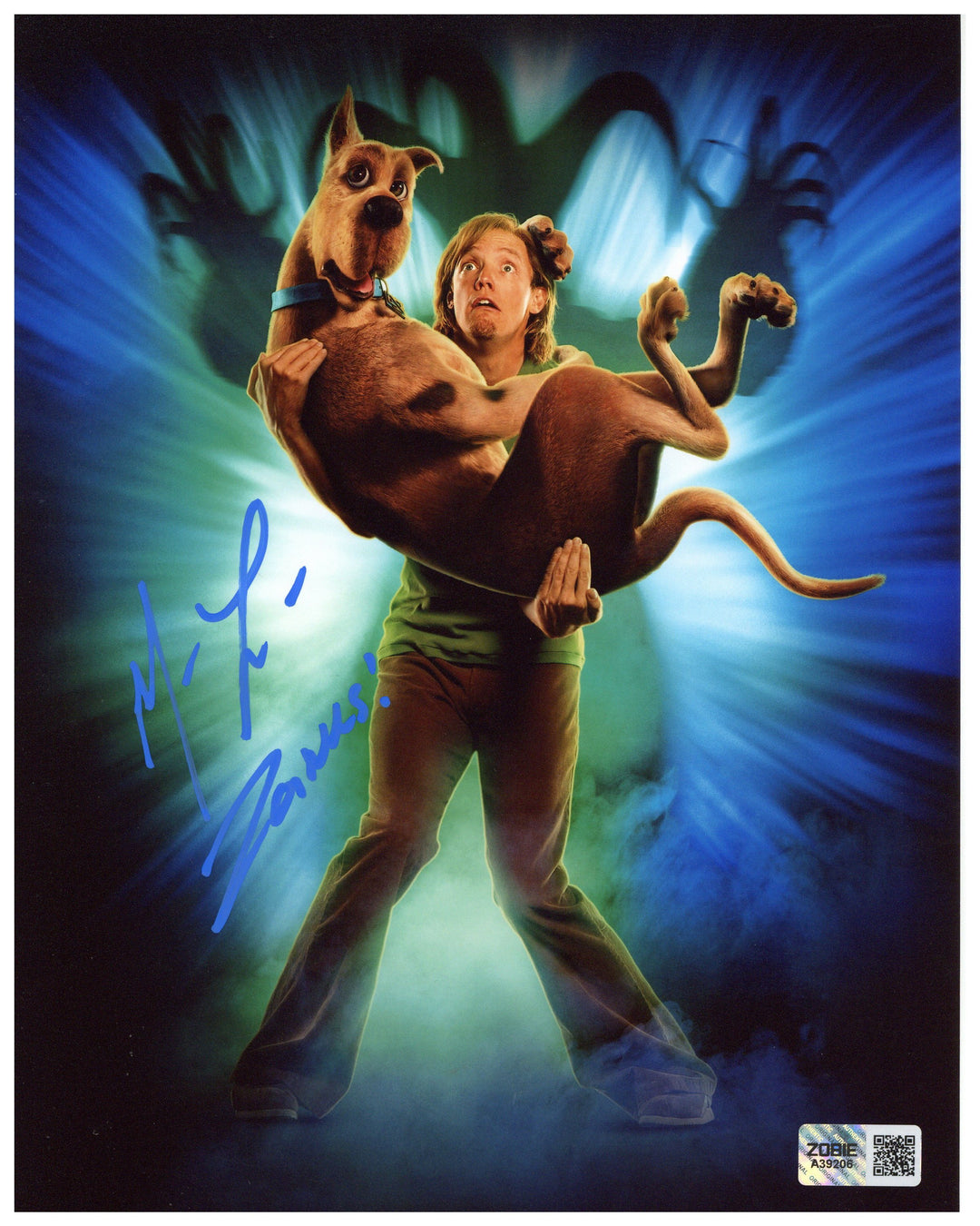 Matthew Lillard Signed 8x10 Photo Scooby Doo Shaggy Autographed Zobie COA