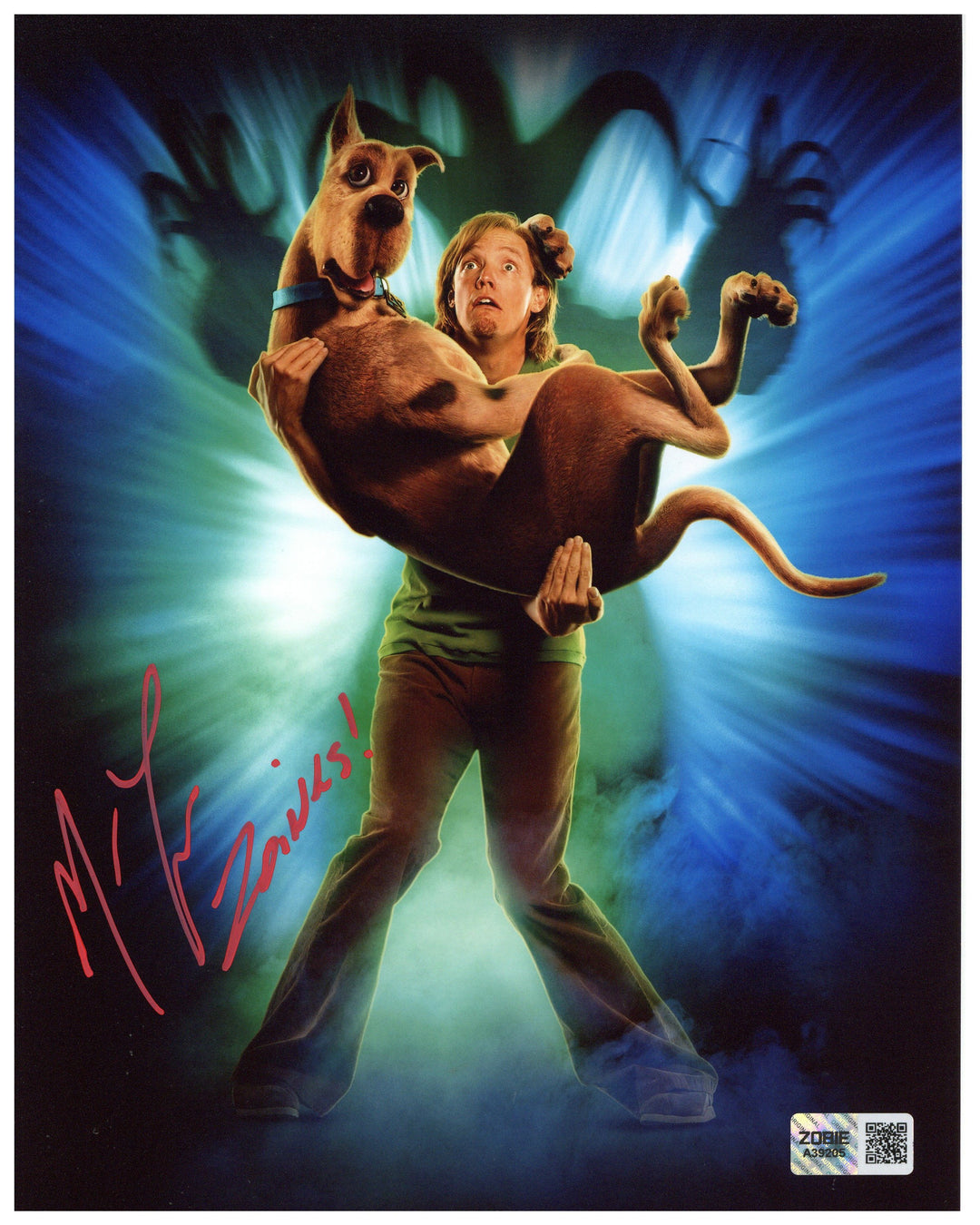 Matthew Lillard Signed 8x10 Photo Scooby Doo Shaggy Autographed Zobie COA 2