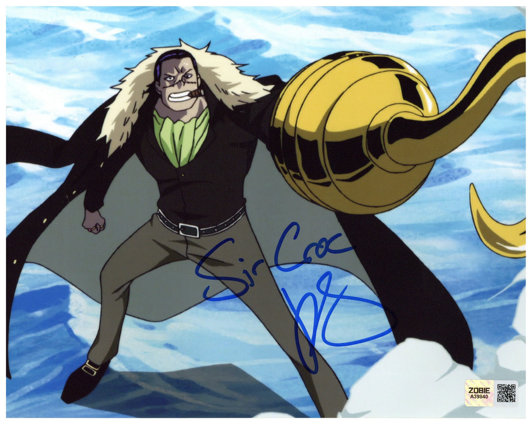 John Swasey Signed 8x10 Photo Crocodile One Piece Zobie COA