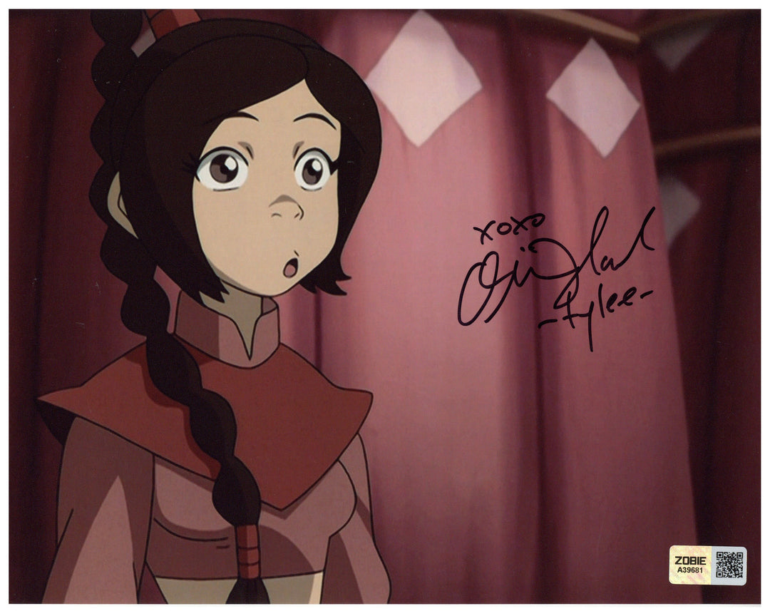Olivia Hack Signed 8x10 Photo Avatar: The Last Airbender Tylee Zobie COA