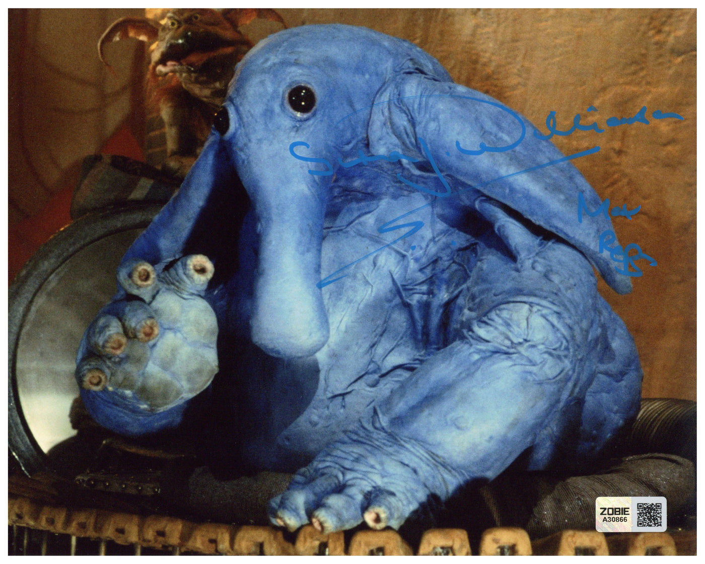 Simon Williamson Signed 8x10 Photo Star Wars Siiruulian Phantele Autographed Zobie COA