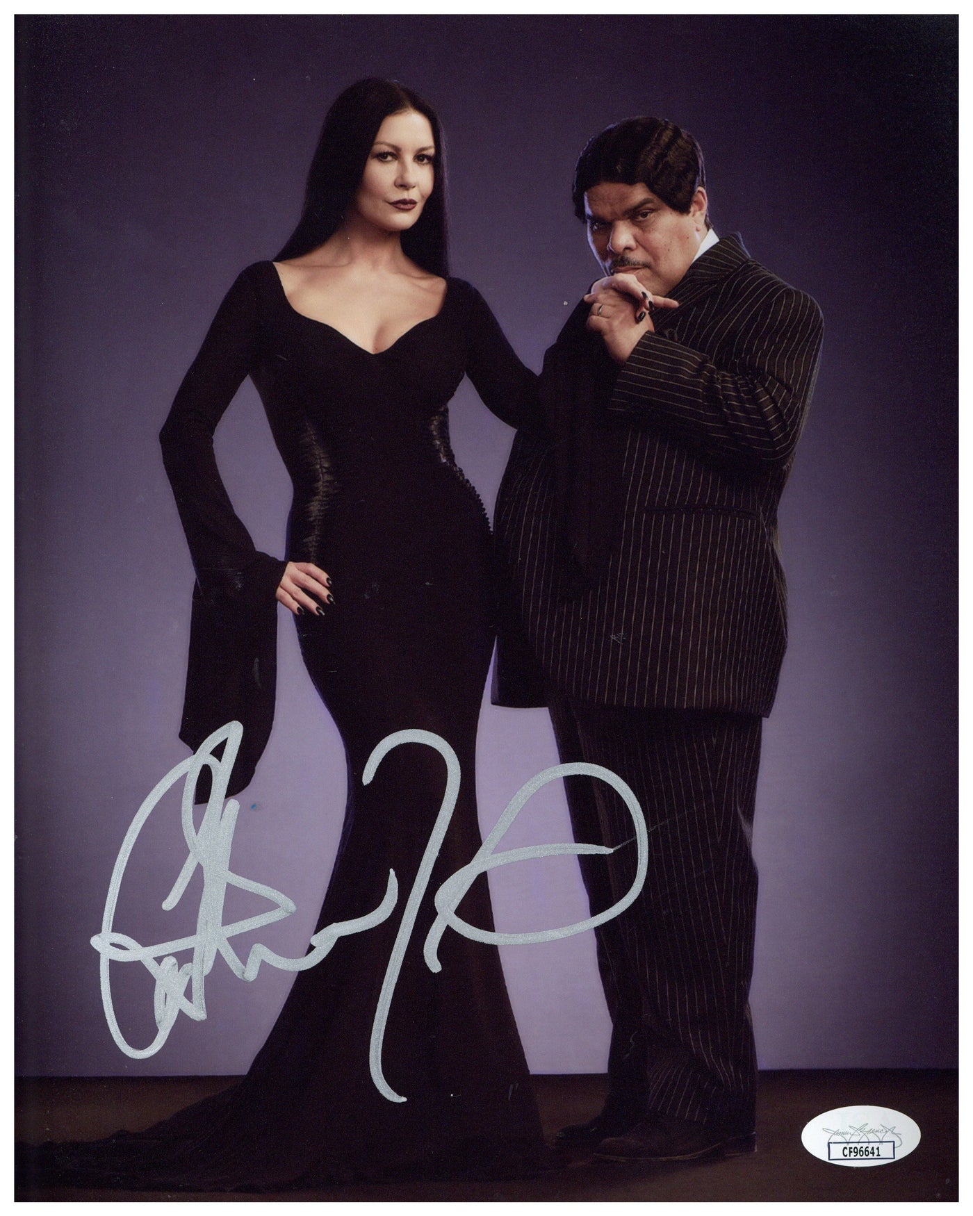 Catherine Zeta-Jones Signed 8x10 Photo Wednesday Autographed JSA COA