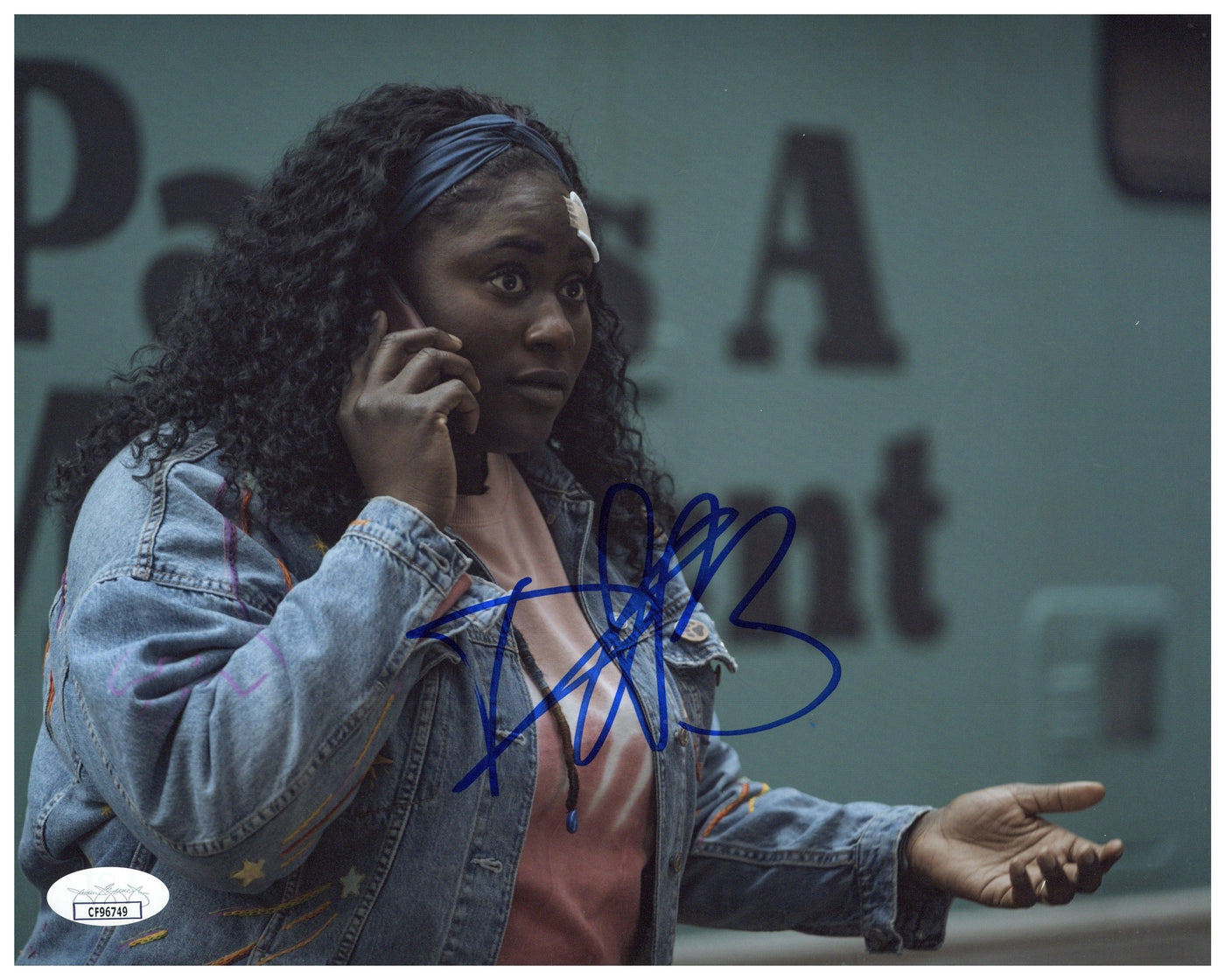 Danielle Brooks Signed 8x10 Photo Peacemaker Autographed JSA COA 3
