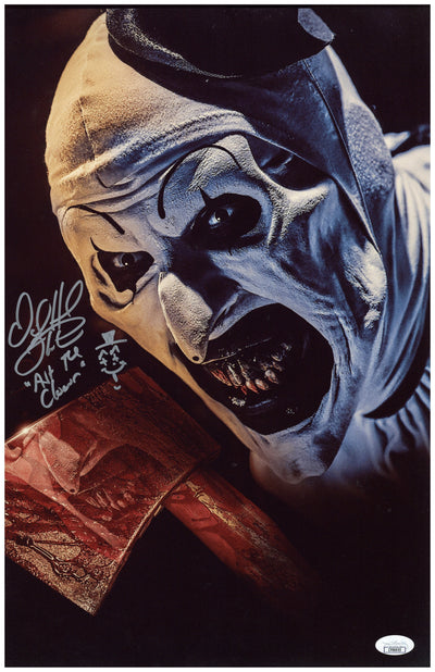 David Howard Thornton Signed 11x17 Photo Terrifier Art Autographed JSA COA 4