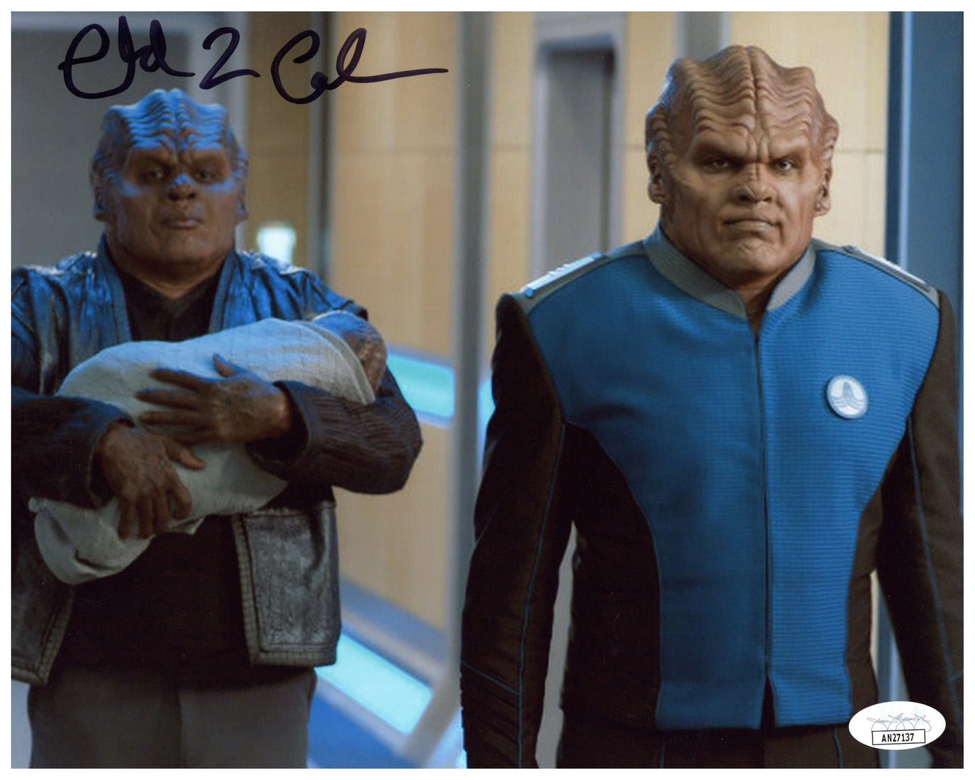 Chad Coleman Signed 8x10 Photo The Orville Klyden Autographed JSA COA
