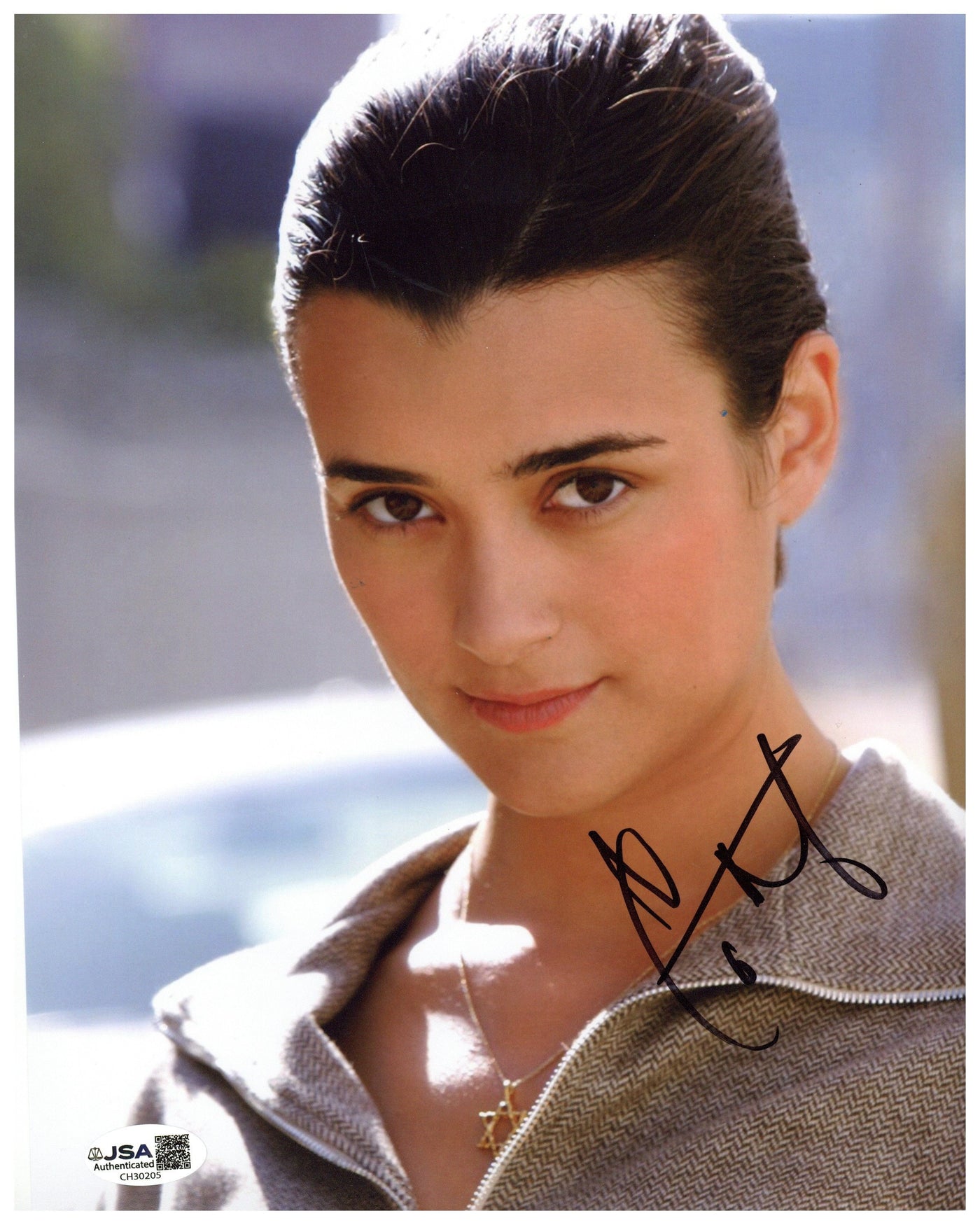 Cote de Pablo Signed 8x10 Photo NCIS Autographed JSA COA