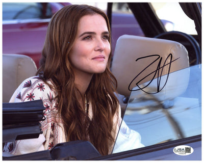 Zoey Deutch Signed 8x10 Photo Dirty Grandpa Autographed JSA COA