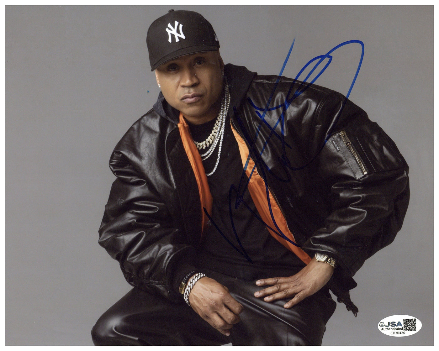 LL Cool J Signed 8x10 Photo Hip-Hop Rapper Autographed JSA COA