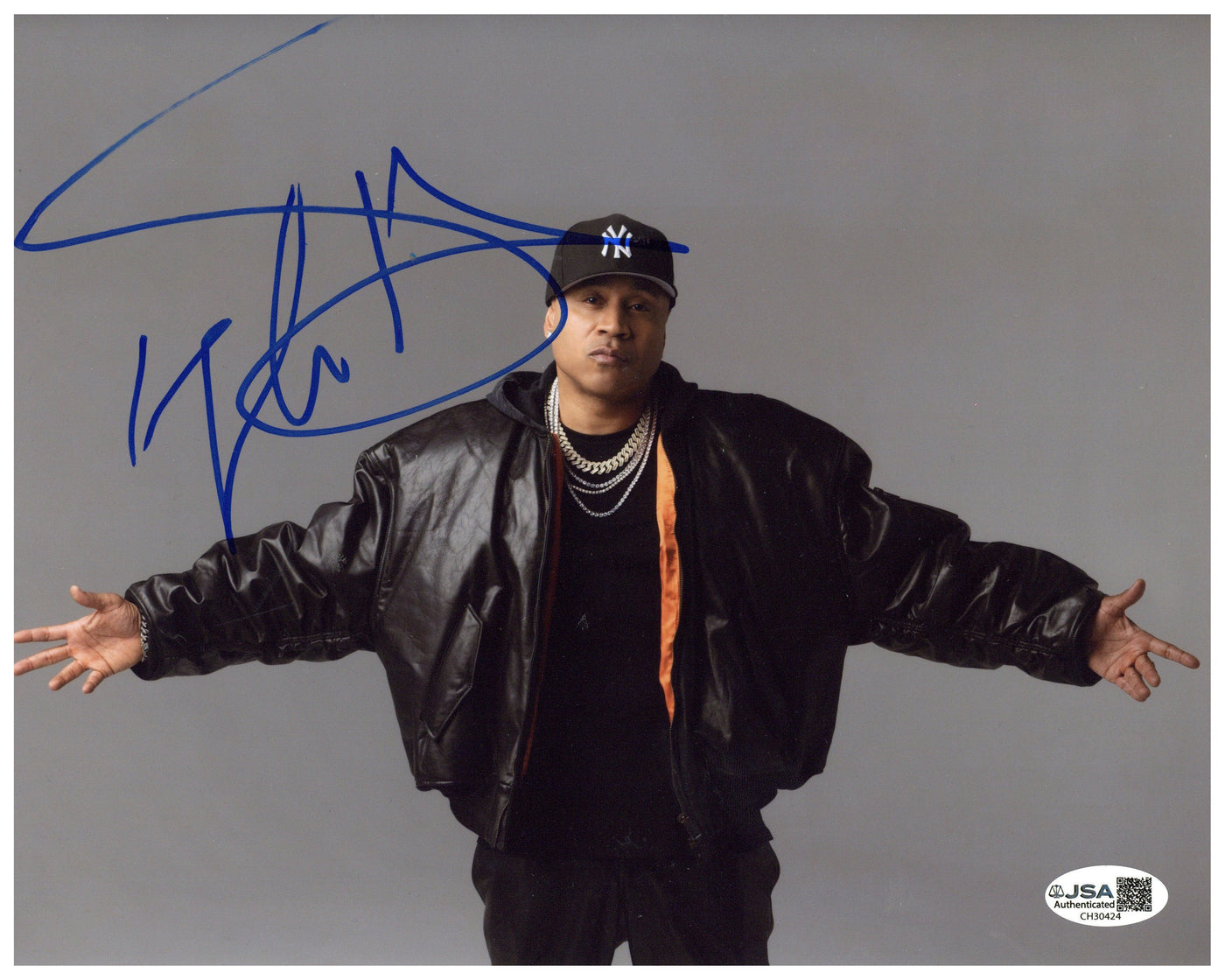 LL Cool J Signed 8x10 Photo Hip-Hop Rapper Autographed JSA COA 2