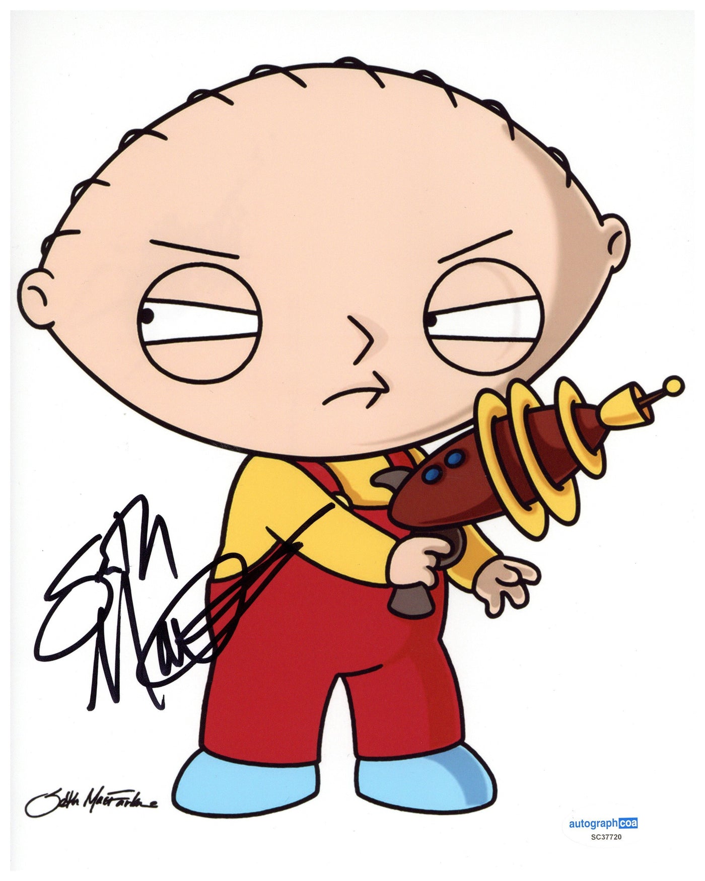 Seth MacFarlane Signed 8x10 Photo Family Guy Authentic Autographed ACOA