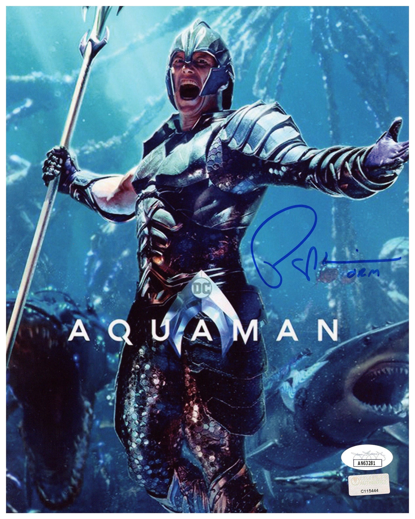 Patrick Wilson Signed 8x10 Photo Aquaman Authentic Autographed JSA COA