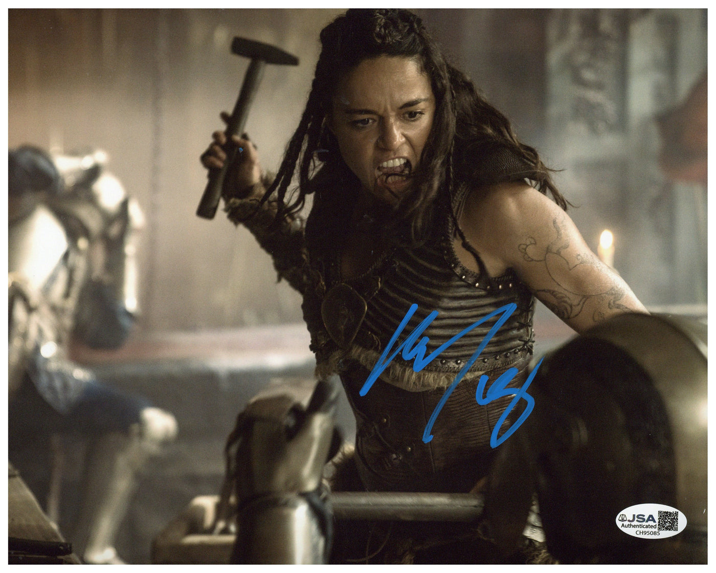 Michelle Rodriguez Signed 8x10 Photo Dungeons & Dragons Honor Among Thieves JSA