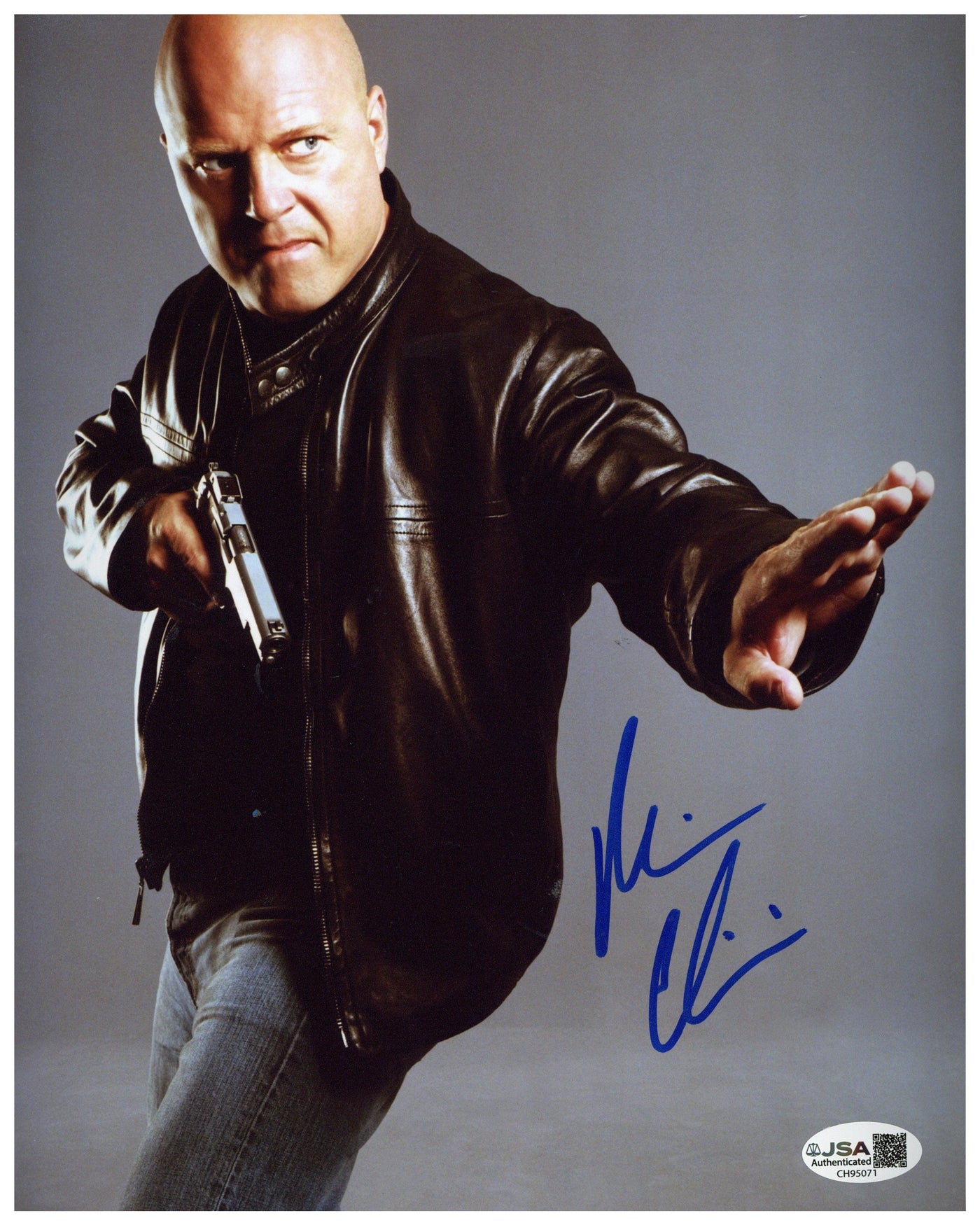 MICHAEL CHIKLIS SIGNED 8X10 Photo THE SHIELD Actor Autographed JSA COA