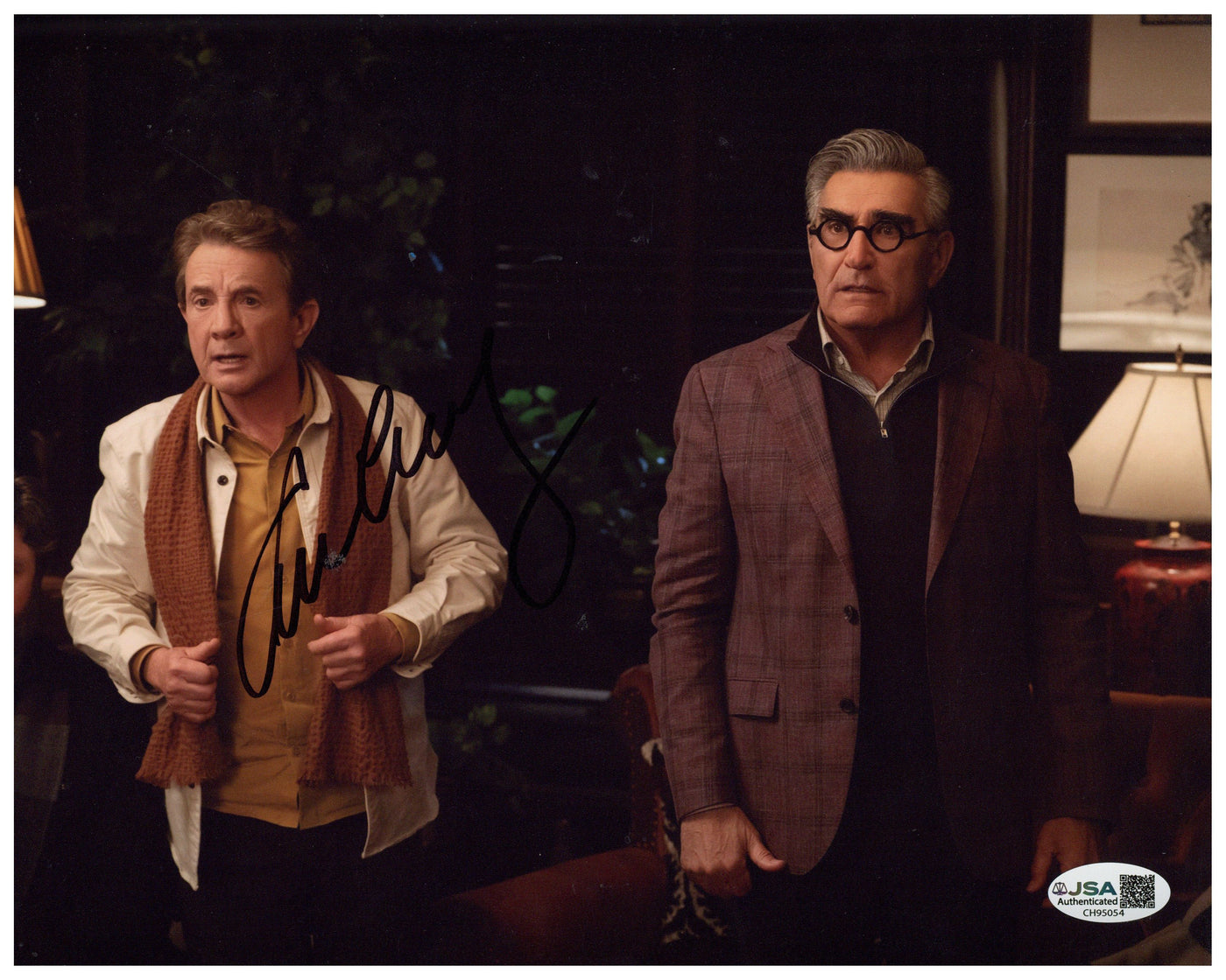 Eugene Levy Signed 8x10 Photo Only Murders in the Building Autographed JSA COA