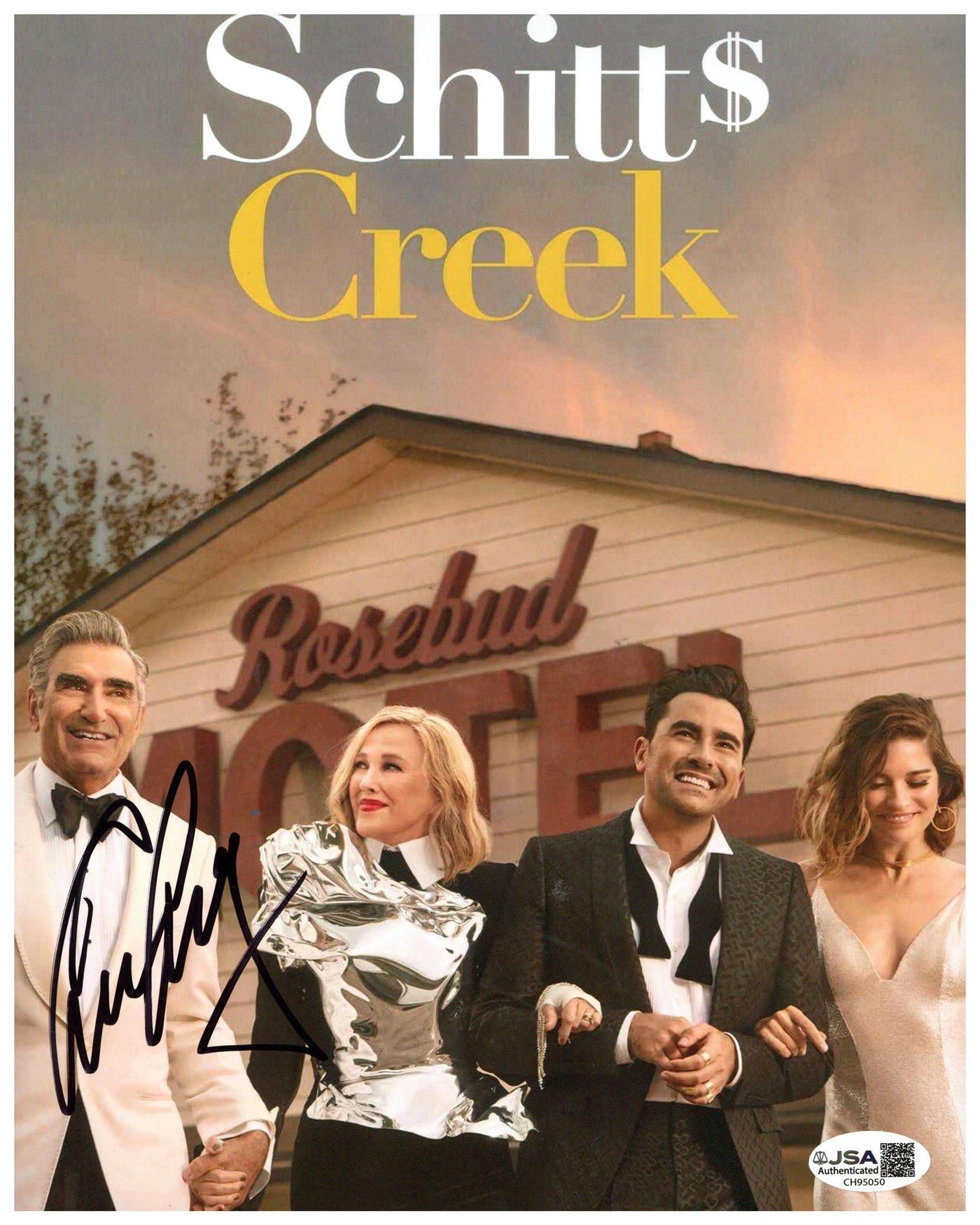 Eugene Levy Signed 8x10 Photo Schitt’s Creek Autographed JSA COA