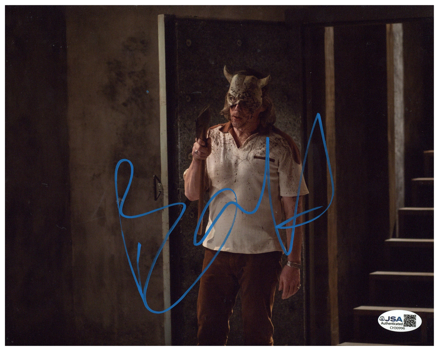 Ethan Hawke Signed 8x10 Photo The Black Phone Autographed JSA COA 3