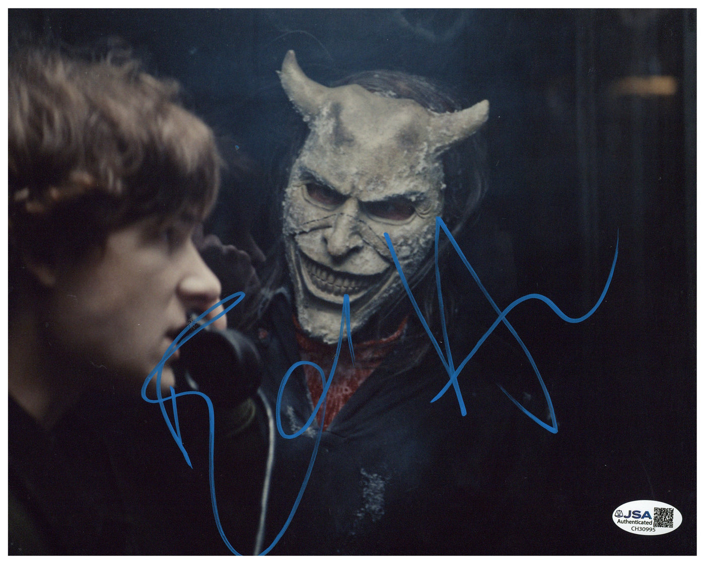 Ethan Hawke Signed 8x10 Photo The Black Phone Autographed JSA COA 2