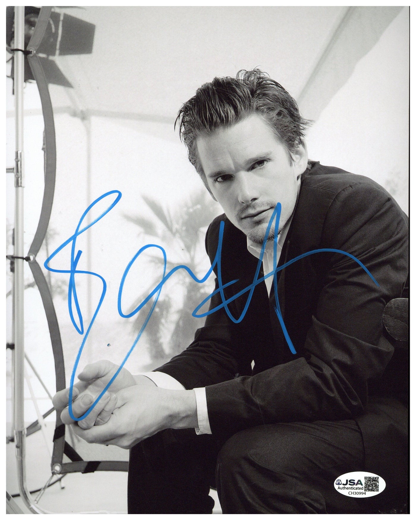 Ethan Hawke Signed 8x10 Photo Training Day Autographed JSA COA 4