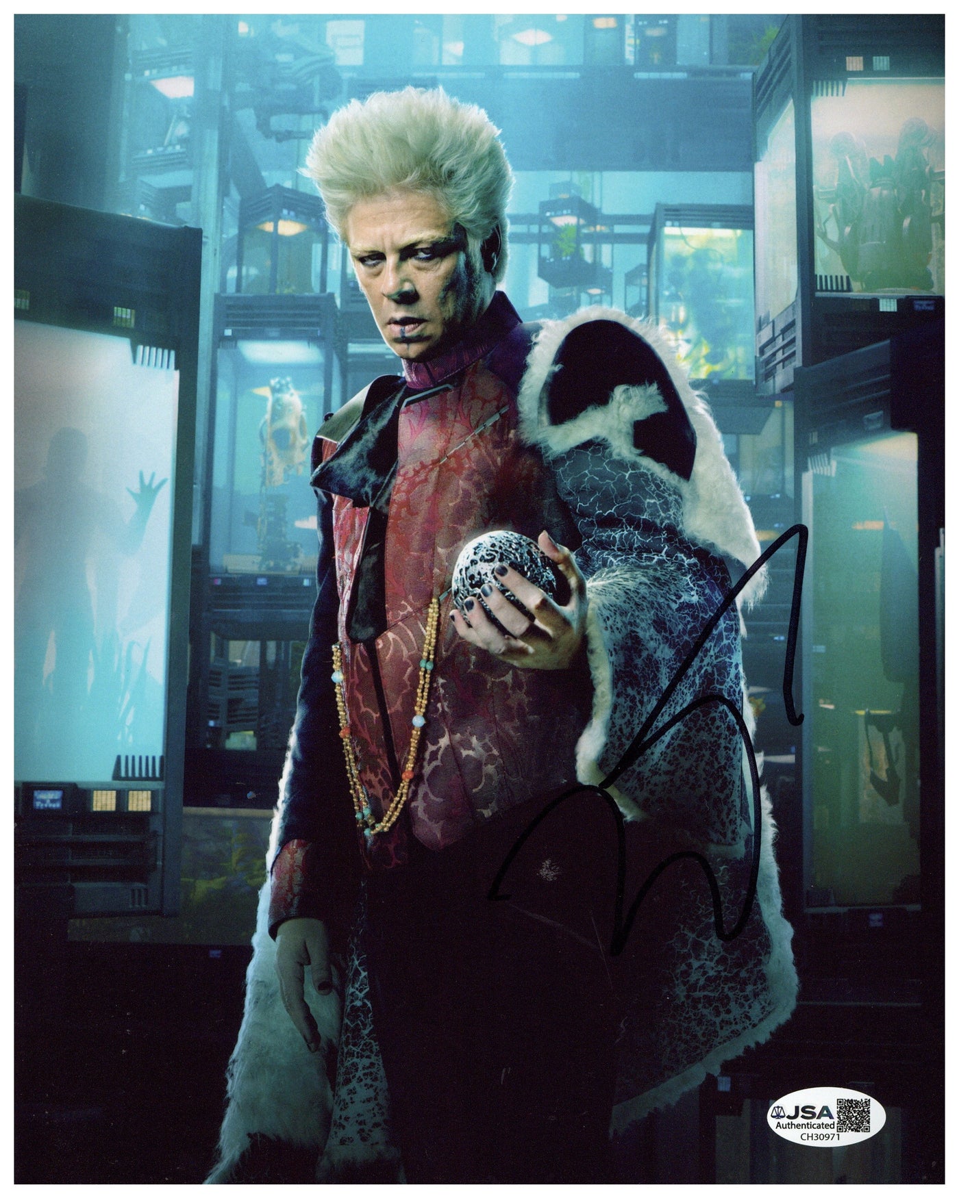 Benicio del Toro Signed 8x10 Photo Guardians of the Galaxy Autographed JSA COA