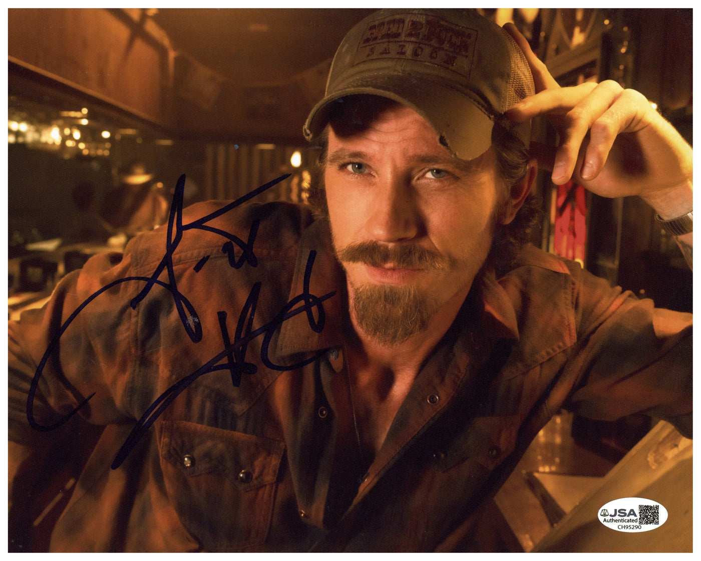Garrett Hedlund Signed 8x10 Photo Tulsa King Autographed JSA COA 6