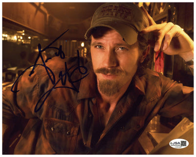 Garrett Hedlund Signed 8x10 Photo Tulsa King Autographed JSA COA 6