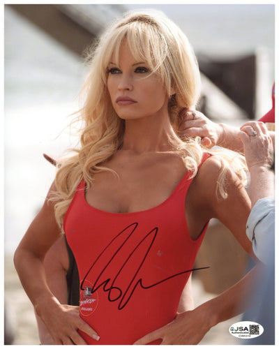 Lily James Signed 8x10 Photo Pam and Tommy Autographed JSA COA 4