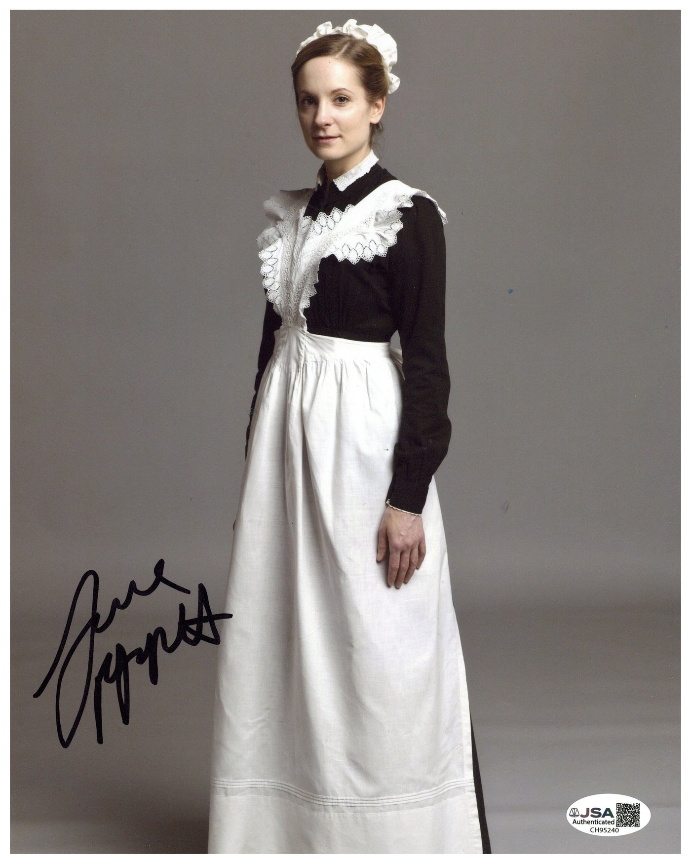 Joanne Froggatt Signed 8x10 Photo Downton Abbey Autographed JSA COA