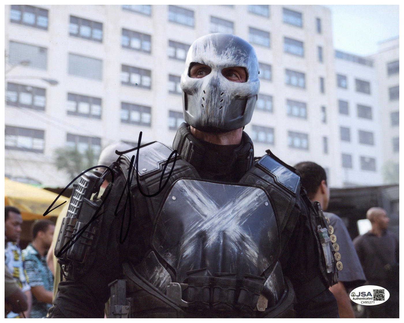 Frank Grillo Signed 8x10 Photo Marvel Crossbones Autographed JSA COA 2