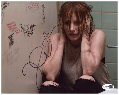 Jessica Chastain Signed 8x10 Photo It Chapter Two Autographed JSA COA 3