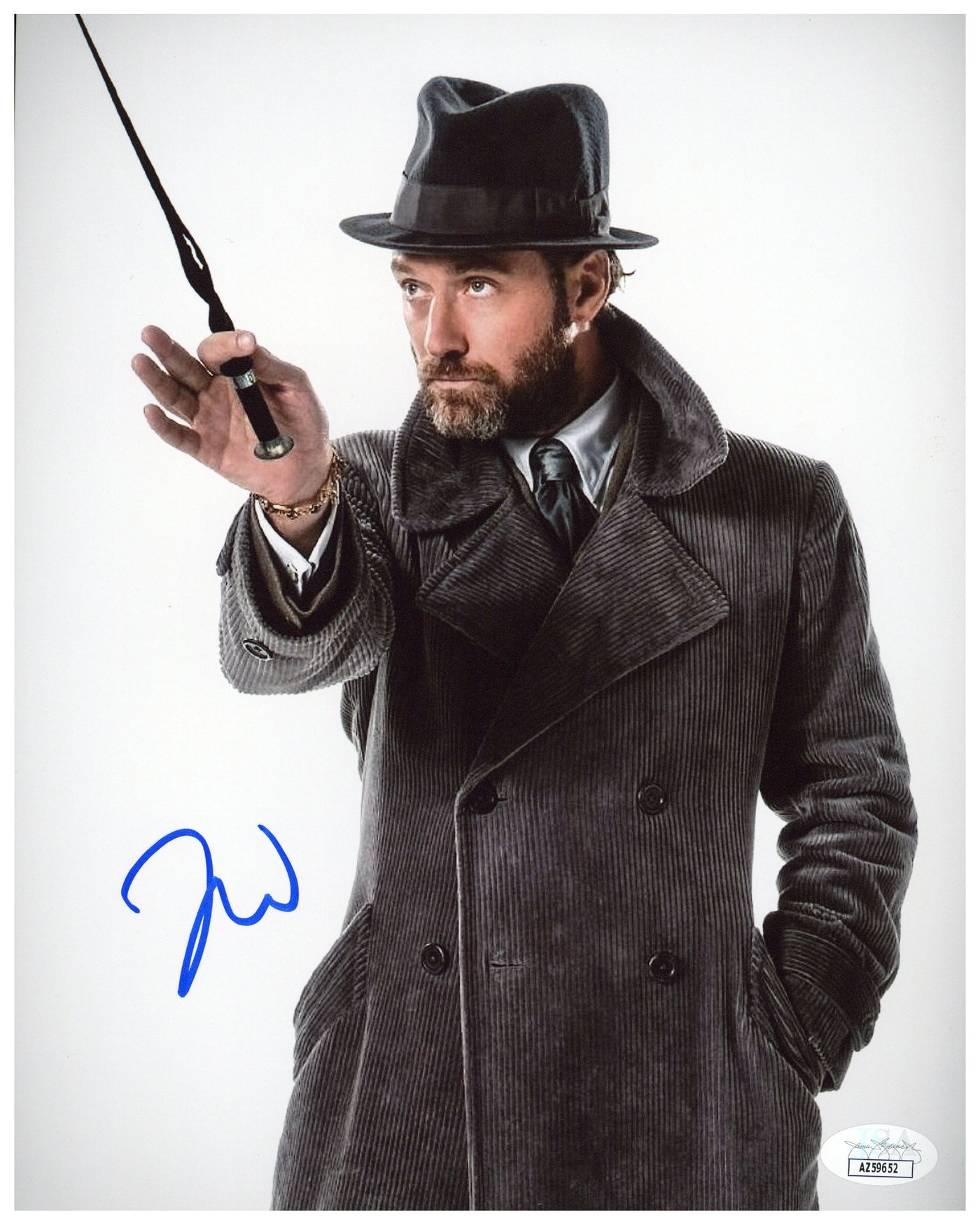 Jude Law Signed 8x10 Photo Sherlock Holmes Autograph JSA COA 2